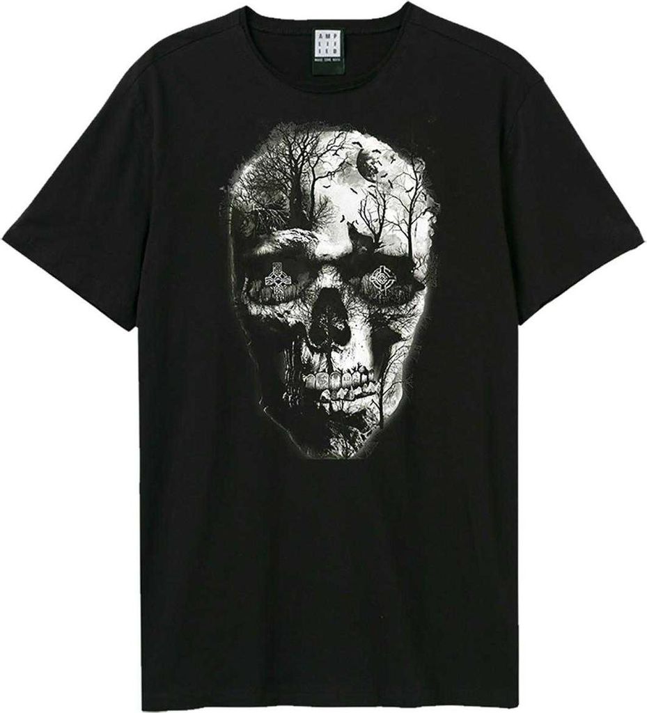 Amplified - "Shadows" T-Shirt für Herren/Damen Uni GD3730 (S) (Schwarz)