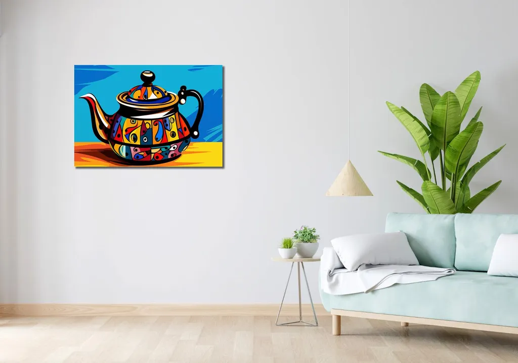 Image 90 x 60 cm Peut-être un thé ? Impression Haute Qualité Grand Format - 2