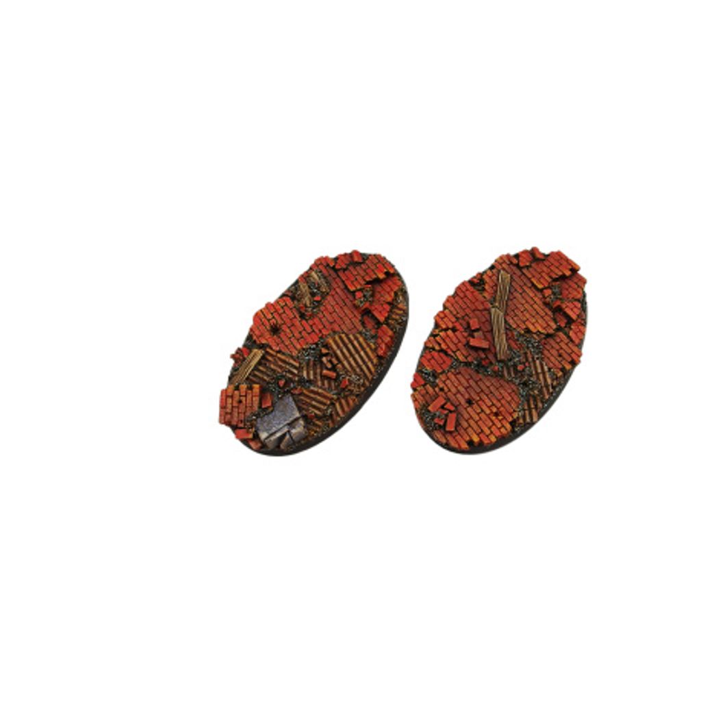 Old Factory Bases, Oval 90mm (2)