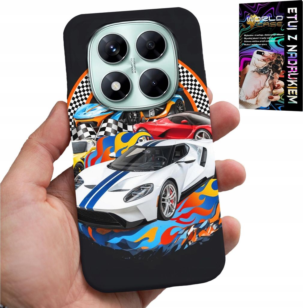 Gehäuse Für Xiaomi Note 14 Pro 5G - Sportwagen, Rennsportgehäuse + Glas