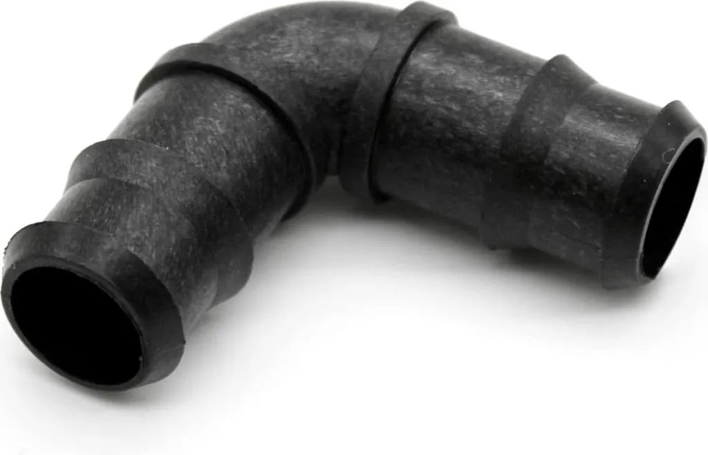 Pack 100 Coudes 16mm en Acétal haute résistance pour arrosage goutte