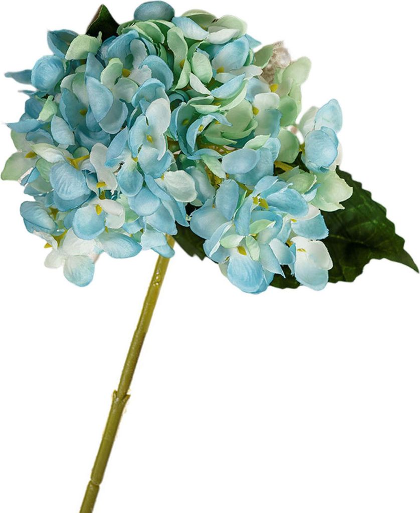 1 Zweig Künstliche Blume Realistisch Aussehende Keine Bewässerung 6 Gabeln Simulation Hortensie Hochzeit Dekoration Home Decor