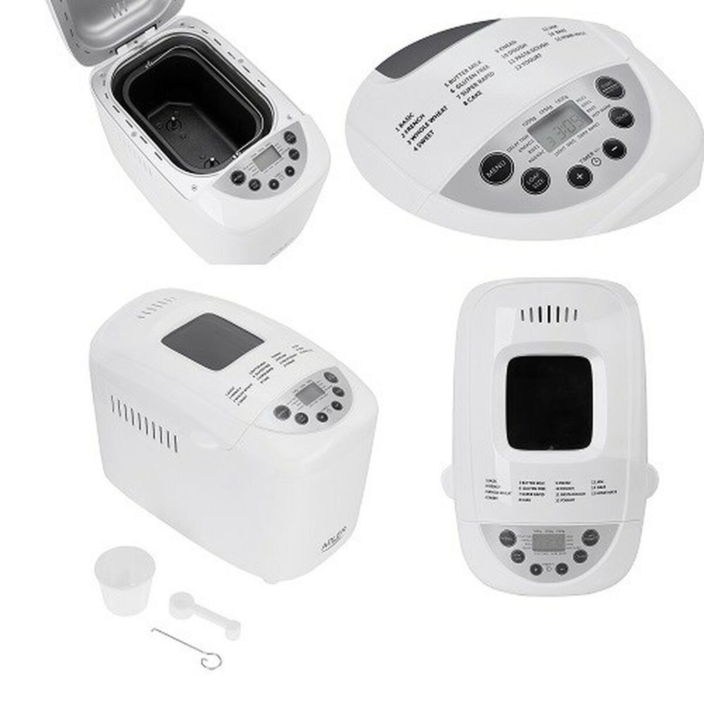 Adler AD 6019 bread maker 850 W White Zdjęcie produktu 