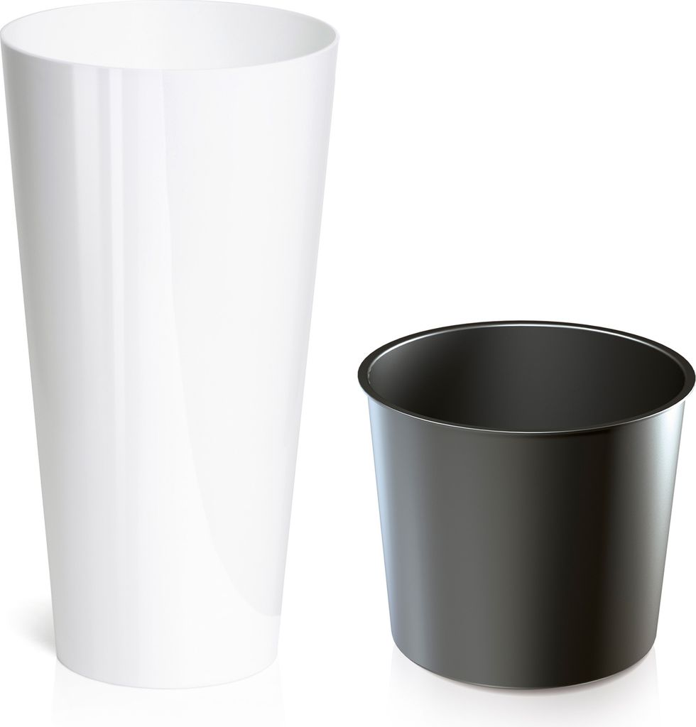 Vaso F25x47,6 15,5L bianco Immagine del prodotto 