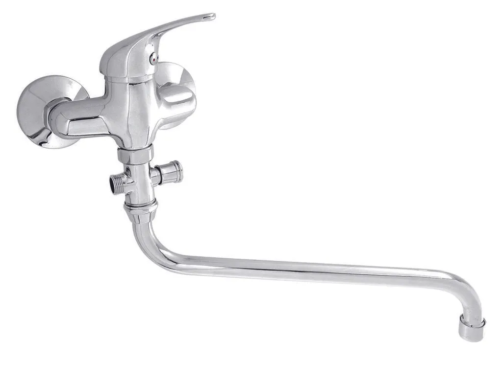 miscelatore TITANIA IRIS 92075/1.0 parete.100 pannello.bagno.Cr