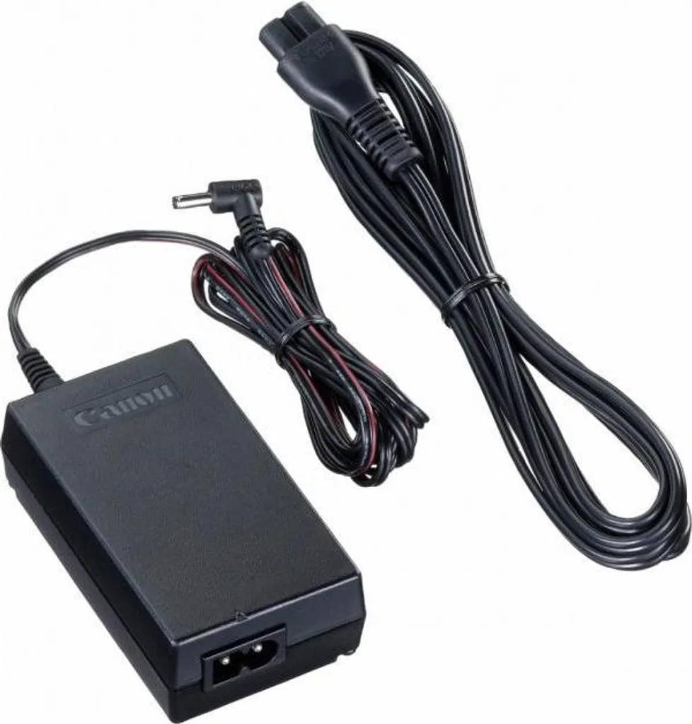 Chargeur Canon MV600 MVX100i - Adaptateur Secteur CA-570 Noir Compact