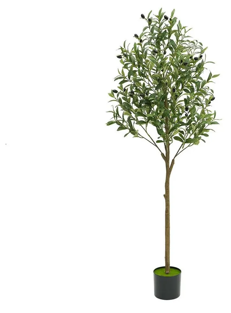 Olivier Artificiel pour Salon et Bureau - Arbre Décoratif Pose au Sol