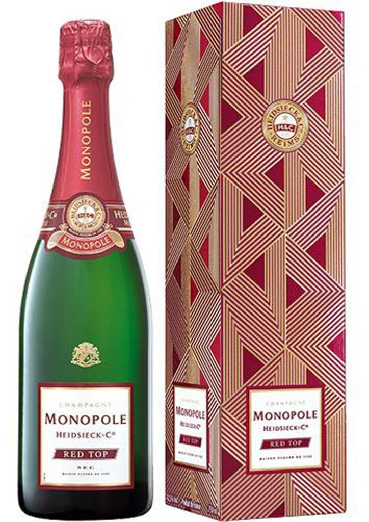 Heidsieck & Co. Monopole Red Top Champagne sec en coffret Image du produit 