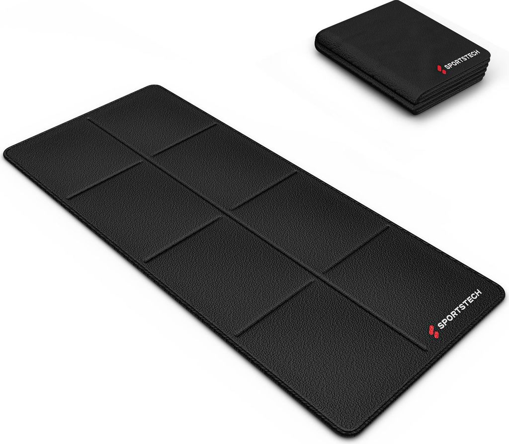 Sportstech Faltbare Bodenschutzmatte BS300 für Walking Pad & Fitnessgeräte