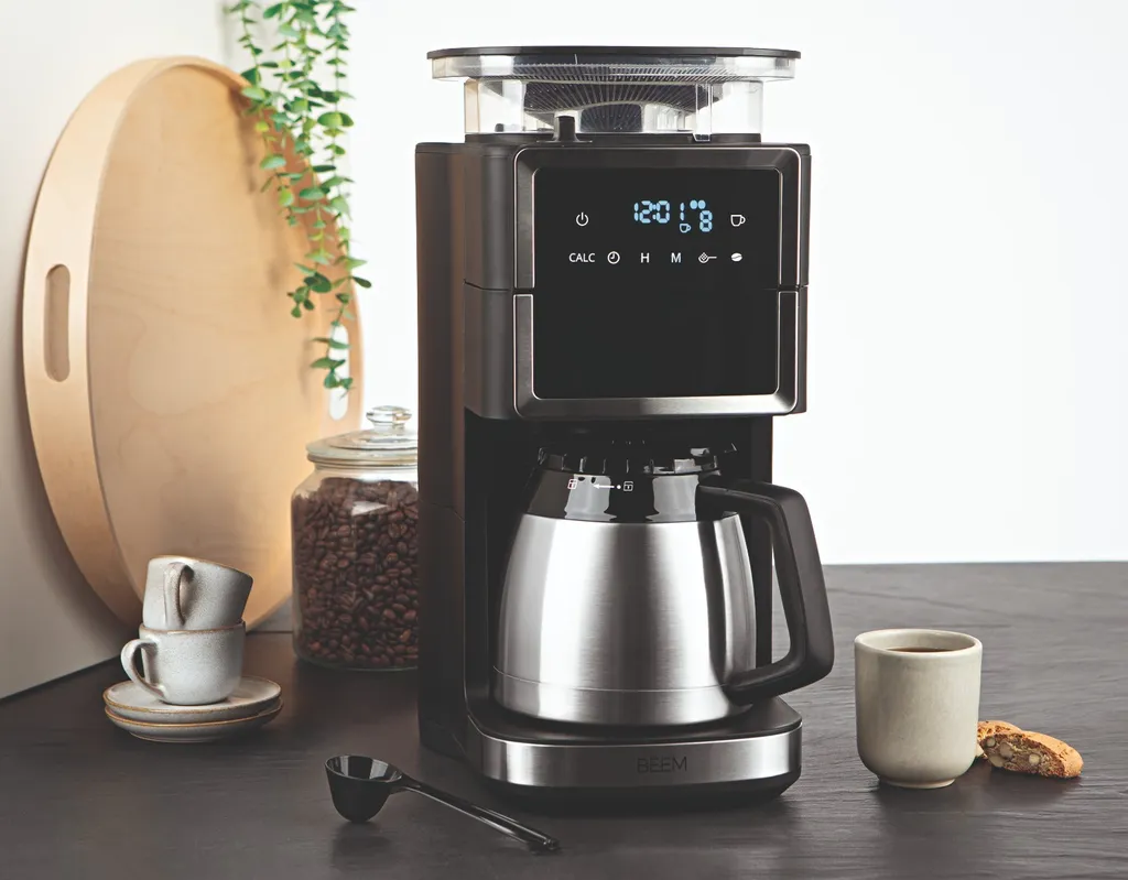 Cafetière filtre programmable avec broyeur intégré et verseuse isotherme - 12