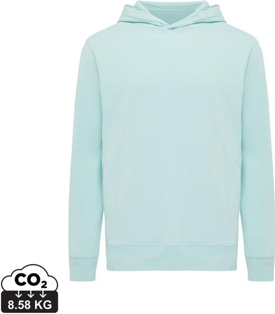 Iqoniq - "Yengo" Kapuzenpullover Seitentasche für Herren/Damen Uni XD1001 (XXS) (Weiß)