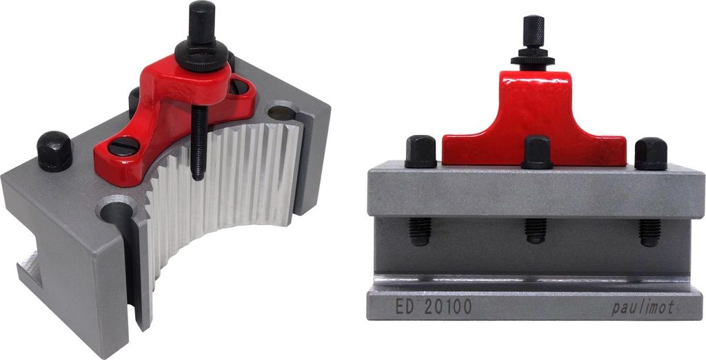 PAULIMOT Einzelner Stahlhalter mit Prisma für System "Multifix" Größe C CH40160 PAULIMOT Einzelner Stahlhalter mit Prisma für System "Multifix" Größe C CH40160