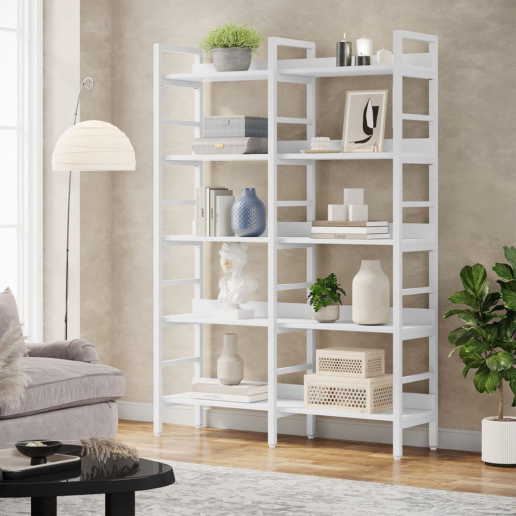 Étagère industrielle Tribesigns à 5 niveaux, 180 cm H x 119 Image du produit 