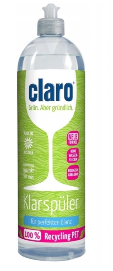 claro Klarspüler für perfekten Glanz mit Trockenbooster Produktbild 