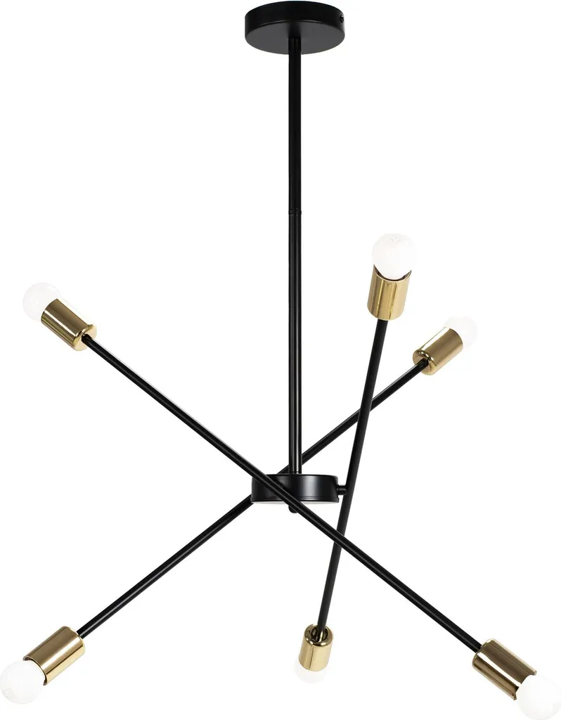 Lampada tooLight APP1116-6CP Black: Analisi Tecnica Lampadario 6 Luci