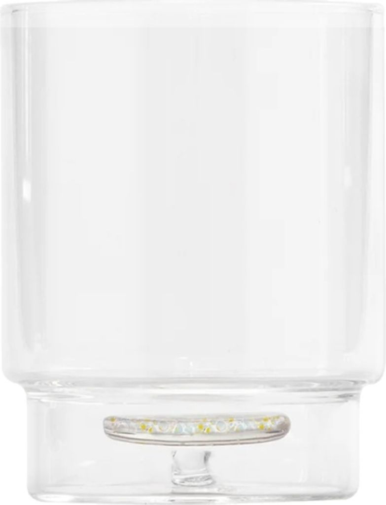 ZAFFERANO Teca Terrazzo 6er-Set Tumbler-Gläser Gelb Himmelblau