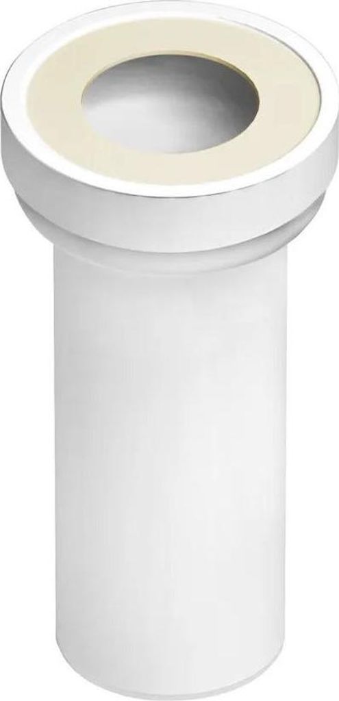 WC-Wandabgangs-Set Ø 110 mm mit Anschlussmanschette