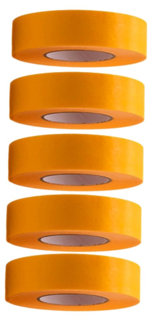 5 rotoli di nastro adesivo professionale oro 50 m x 24 mm - Immagine del prodotto 