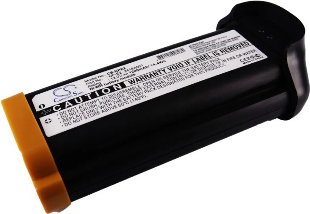 Energia per Canon EOS-1V e EOS-3 | Batteria TECHTEK tipo NP-E2 12V