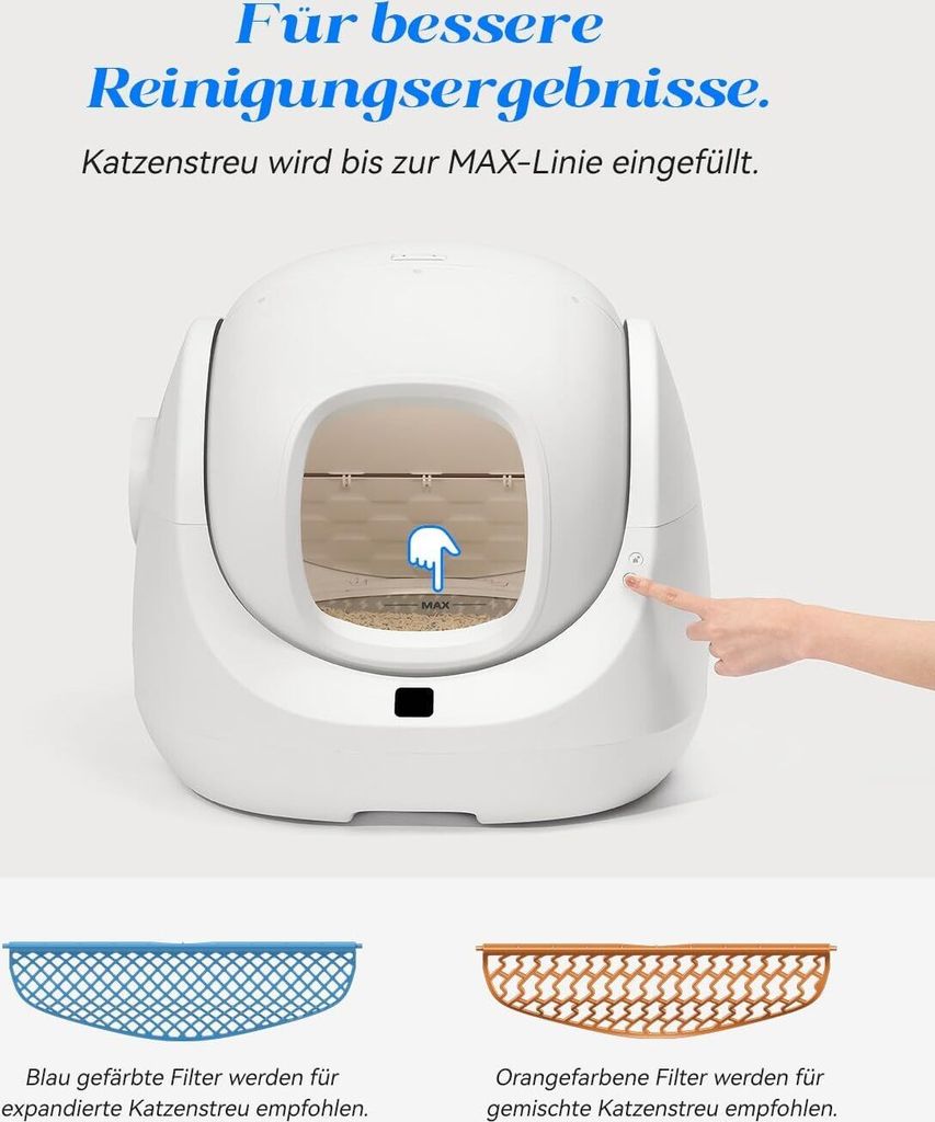 CATLINK automatisches Katzenklo Scooper SE BayMax Produktbild 9