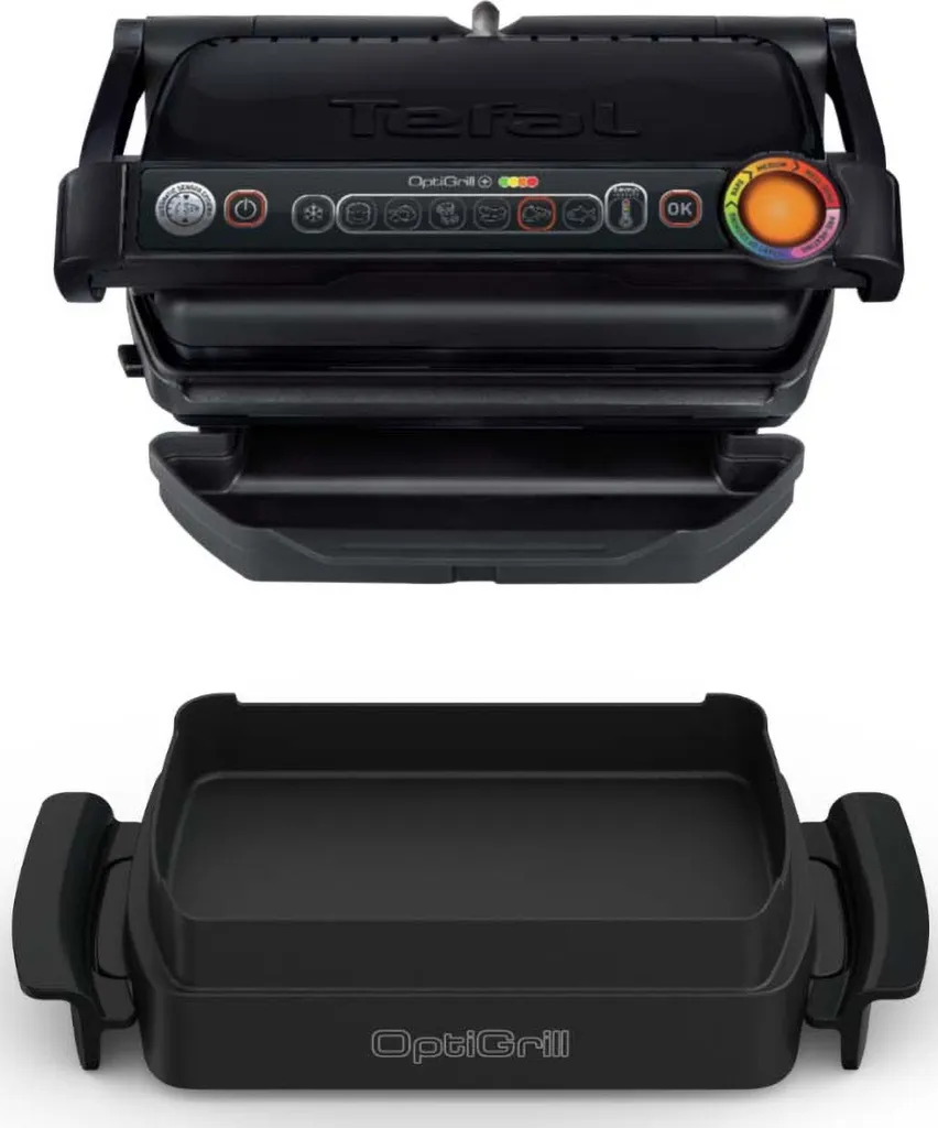 Grill électrique Tefal GC7148 Optigrill+ avec accessoire Snacking & Backing - 13