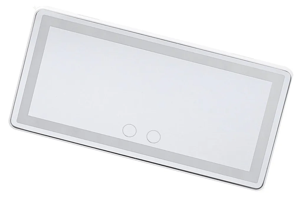 Miroir LED voiture rechargeable : fini le maquillage raté en voiture