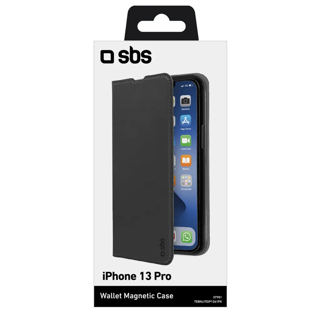 Étui SBS Wallet Lite iPhone 13 : Évitez les Rayures et l'Écran Cassé - 3