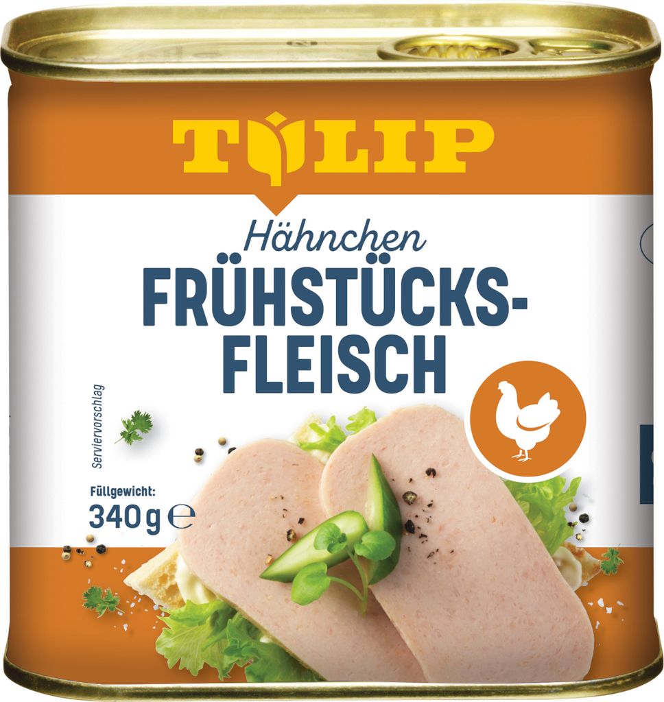 Tulip Hähnchen Frühstücksfleisch 340g Produktbild 