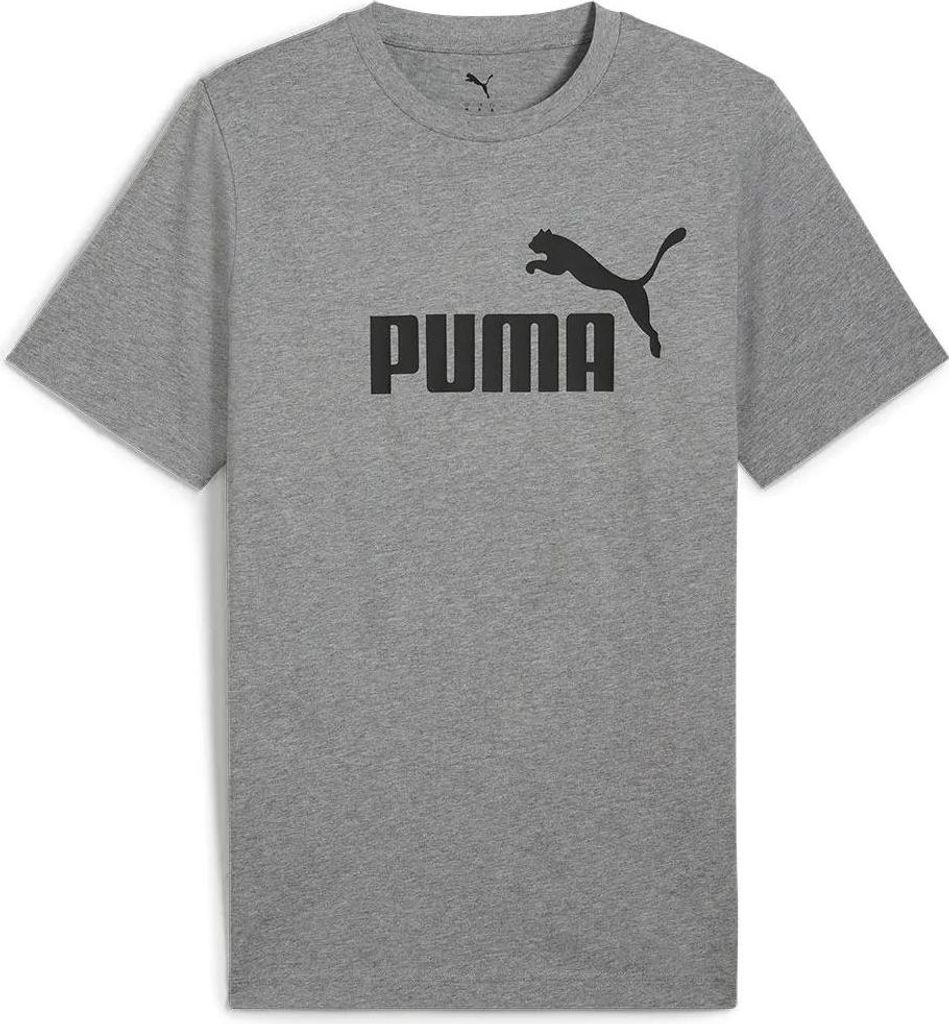 Puma ESS No. 1 Logo Tee - grau, Größe:XS