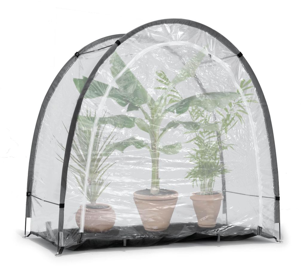 BioGreen Überwinterungszelt Arctic in Anthrazit L 186 x B Produktbild 