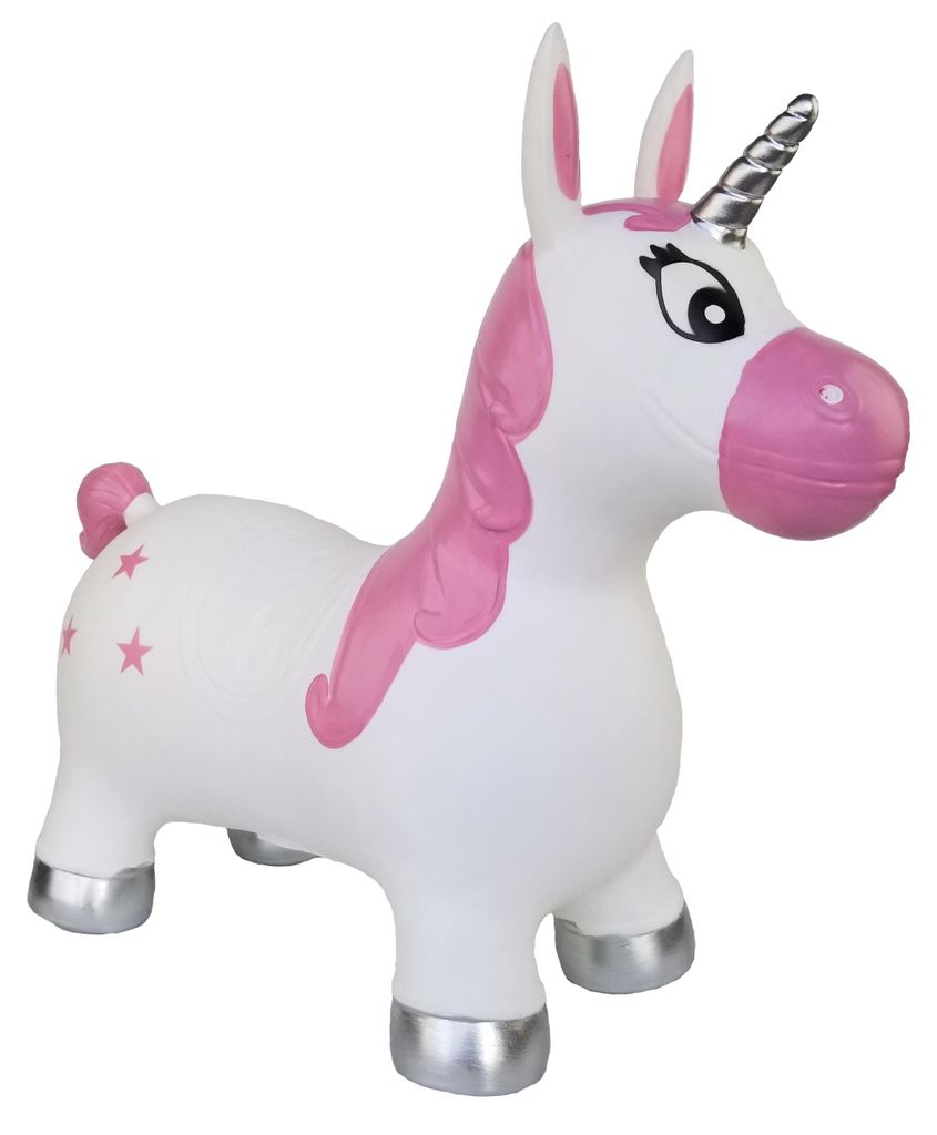 skippyball Einhorn weiß/rosa 50 cm
