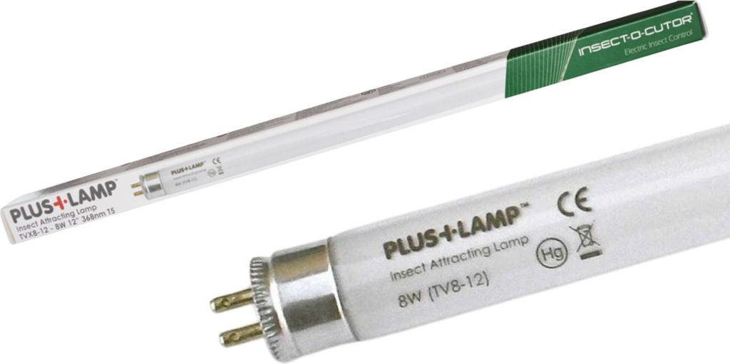 Edialux PlusLamp 8W UV-Ersatzlampe 368 nm, T5 F8 UV-Röhre, 8000 h Lebensdauer, kompatibel mit Gen 3