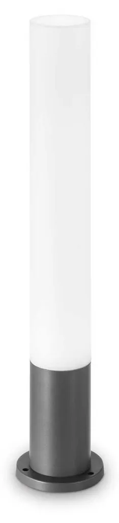 Lampadaire extérieur IP44 Ideal Lux Edo PT1 diffuseur polycarbonate 138510