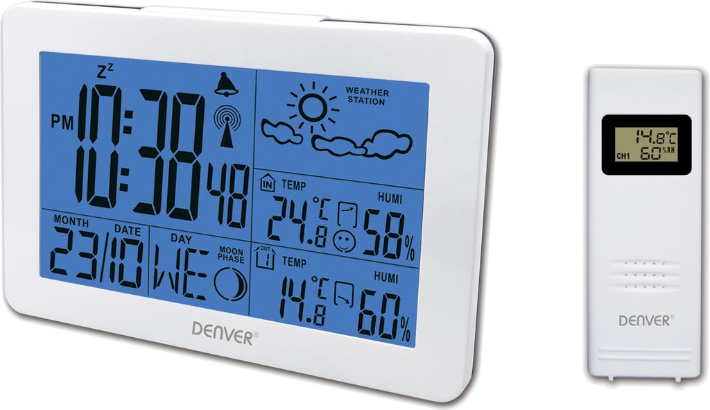 Denver Denver WS-530 Blanc - Station météo avec fonction Image du produit 