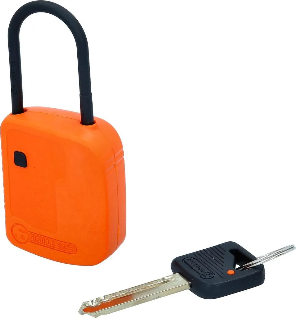 Éviter les accidents avec le cadenas de blocage KS Tools orange 38 mm