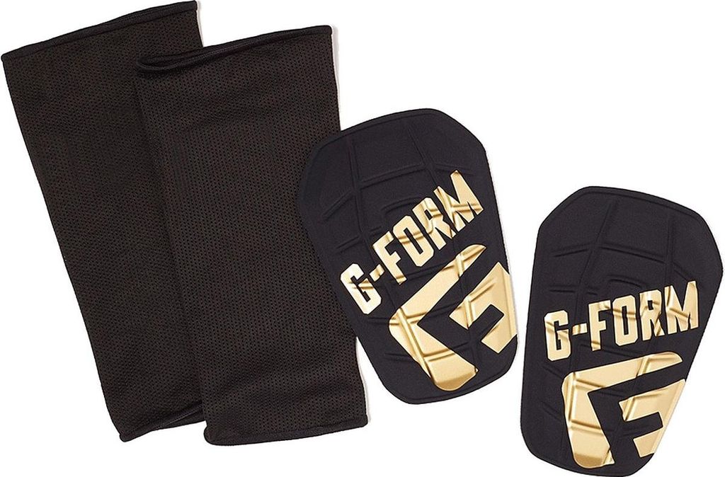 G-Form Pro-S Blade Schienbeinschoner - Schwarz / Gold | Größe: S