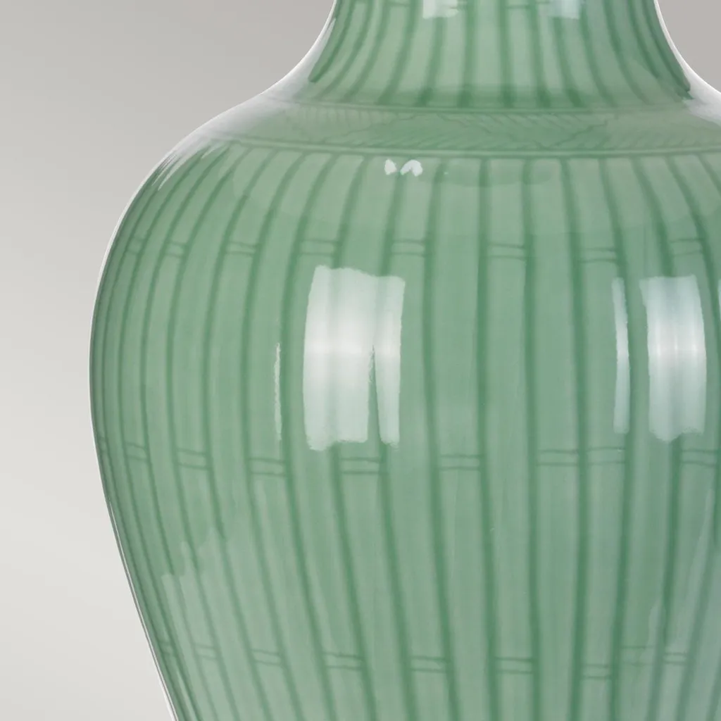 Grande lampe à poser en céramique bicolore Dalian pour salon moderne - 4