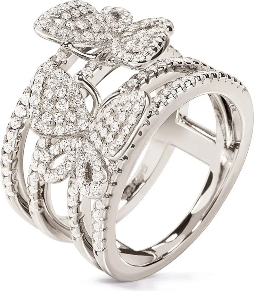 Bague Folli Follie 3R17S086C52 en Argent pour Femme Taille 52