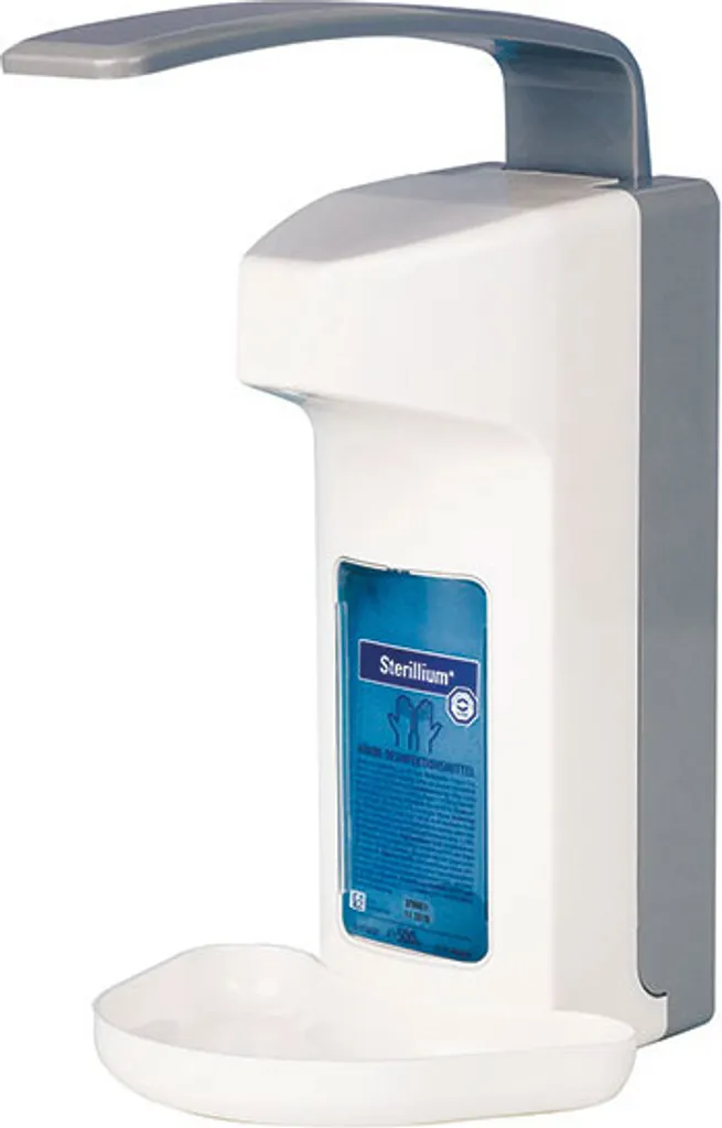 Distributeur de savon robuste en plastique ABS 500 ml à fixation murale