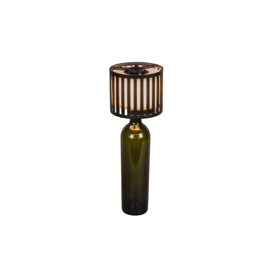 Konstsmide LED USB-Tischleuchte Bottle in Schwarz 2,2W 120lm IP54 7837-752