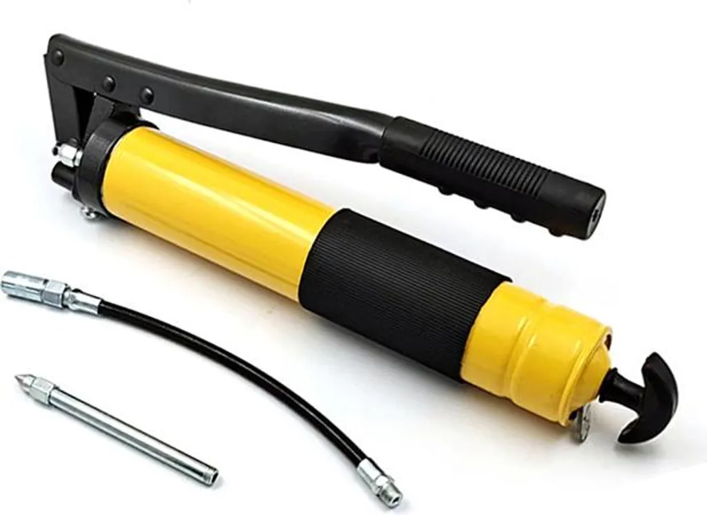 Pompe à graisse 600G haute performance double tige pour lubrification