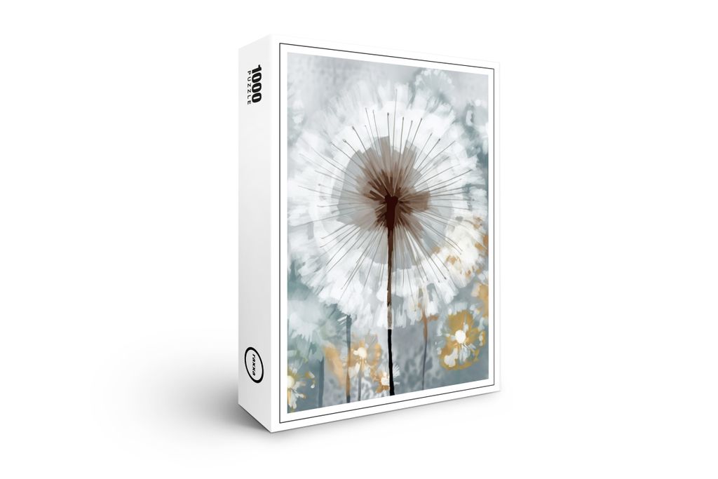 raxxa Premium-Puzzle "Minimalistische Blumenpracht", 1000 Teile
