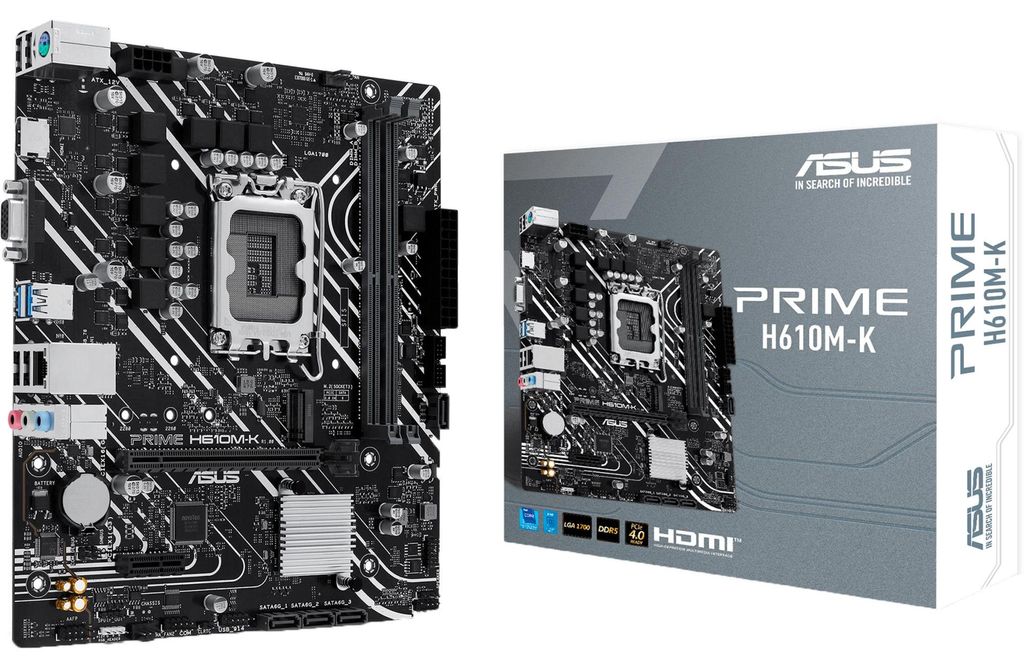ASUS PRIME H610M-K - Motherboard - micro ATX - Produktbild 