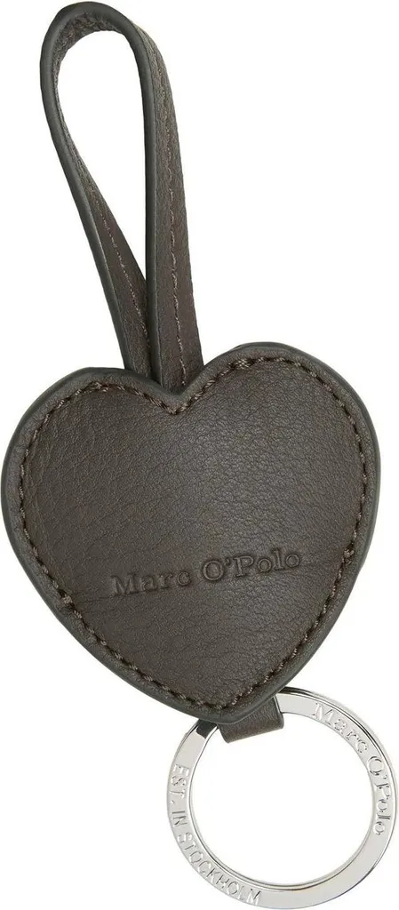 Portachiavi Uomo/Donna Marc O'Polo Fiene in Vera Pelle Brown