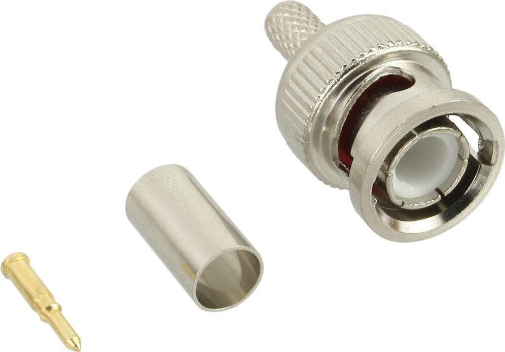InLine BNC Crimpstecker, RG59, für Video-Kabel