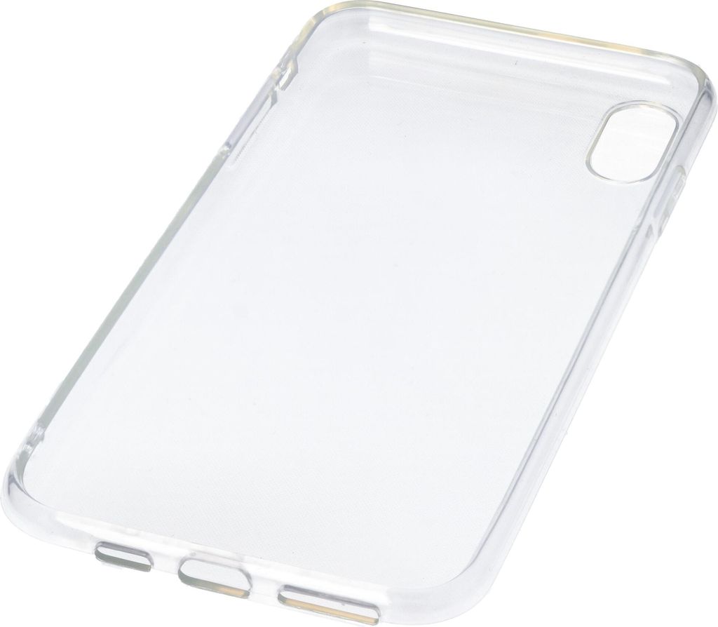 Hülle passend für Apple iPhone XS Max - transparente Schutzhülle, Anti-Gelb Luftkissen Fallschutz Silikon Handyhülle robustes TPU Case