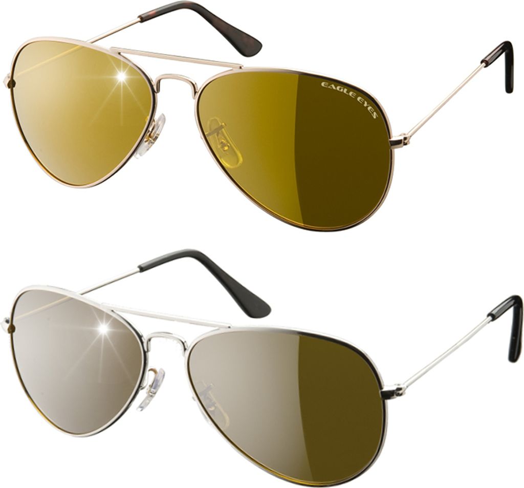 Eagle Eyes - Lot de 2 lunettes de soleil de pilote - Image du produit 