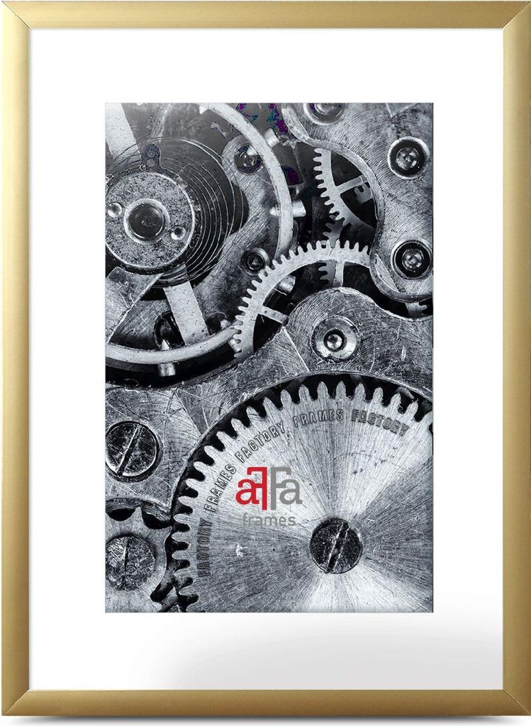 FramesFactory Aluminiumrahmen 10x15 cm gold 5903351577618