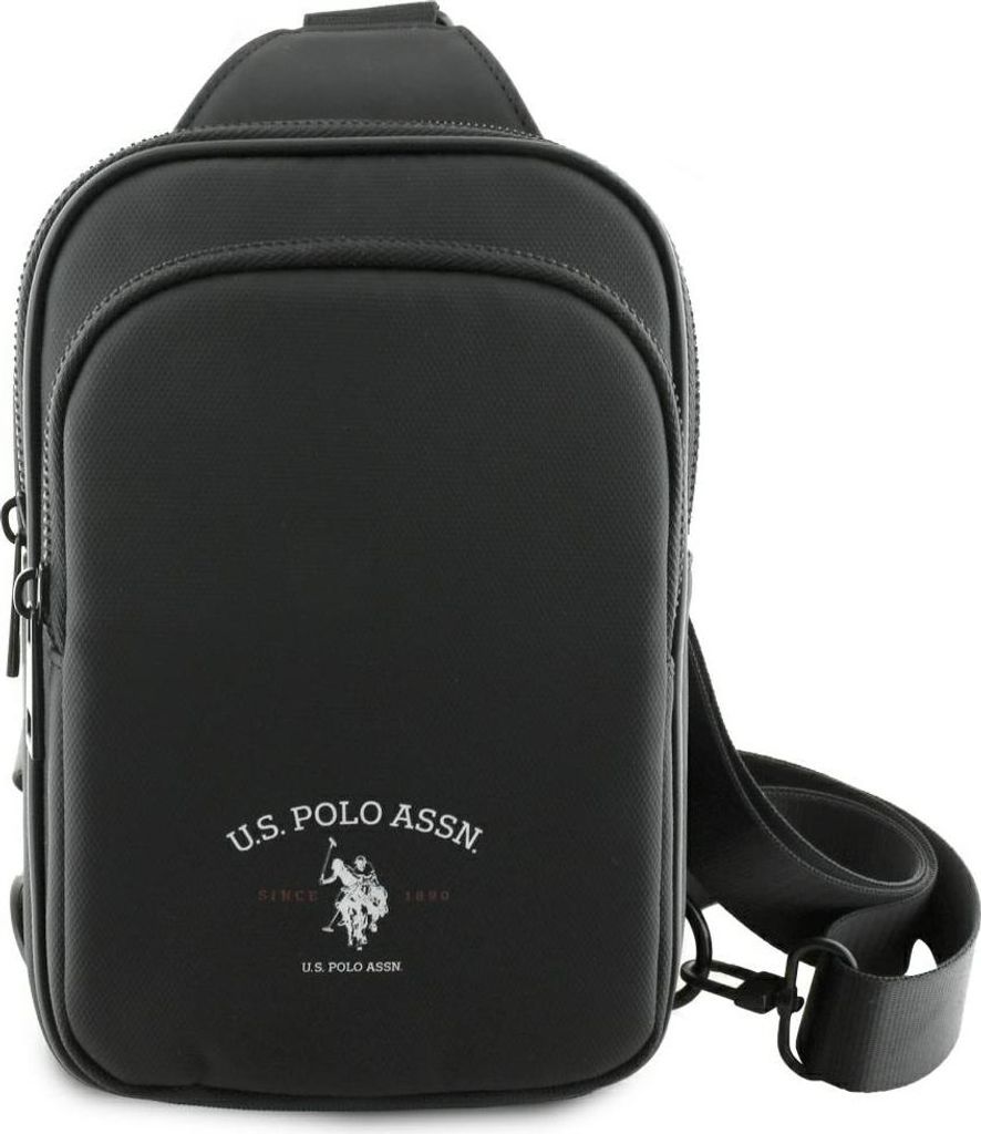 Us Polo Petit Pique Crossbody Arch Handytasche Schwarz