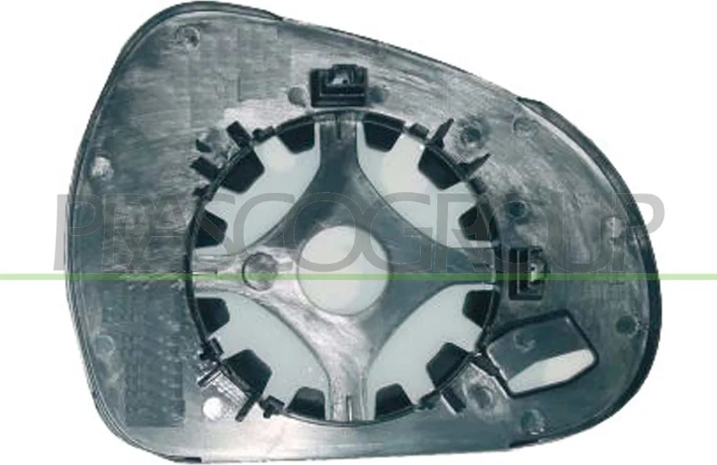 PRASCO PG3207523 Verre de rétroviseur droit pour Peugeot 207 OE 8151JF